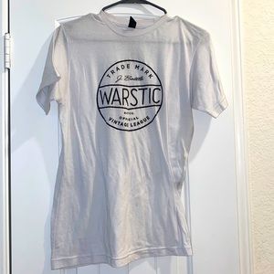 White Warstic Tee
